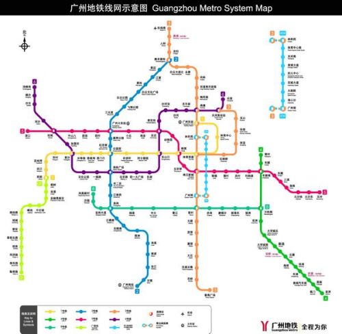 广州地铁最新图览，城市脉络的全新展示